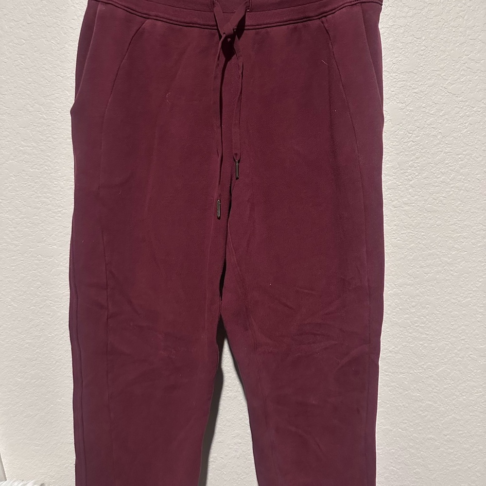 lululemon athletica Burgundy Joggers